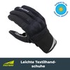 FAST WAY H 2301 Men's Motorcycle Gloves, CE Certified, Leather