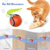 Eiruseed Upgraded Speedy Interactive Cat Ball 4.0 Toys with 2