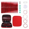 Interchangeable Knitting Needle Set, 13 Pairs Needles 3-10 mm, 4