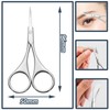 NITNASTOP Scissors, Nose Hair, Eyebrow Scissors, High Quality, Nose Cutter,