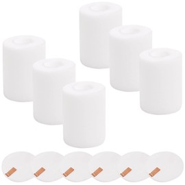 Bvhonwe 6 Pack IQ Base Pre-Motor Foam Replacement Filters for Shark IQ R101AE RV1001AE AV912S AV1010AE RV1000 AV970 AV993 AV1002AE Shark AI AV2501S AV2501AE RV2502AE RV2520AOUS Robot Vacuum Cleaner