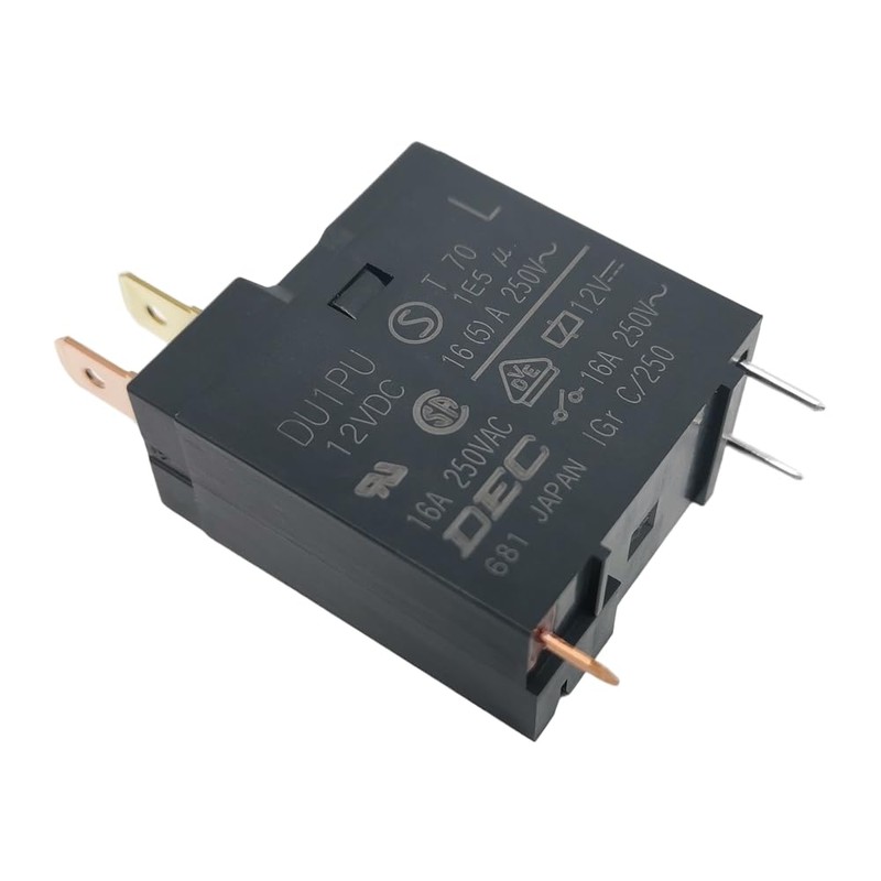 DU1PU 12VDC 3pin 12V DC 16A Power Relay for Microwave