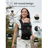 GROWNSY Baby Carrier Newborn to Toddler, Lightweight Ergonomic 7-44 lbs