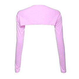 nadamuSun Bolero Shrug Anti-UV Golf Cooling Scarf Arm Sleeve Sun Protection Breathable & Comfortable for Women Golf & Outdoor Sports, pink
