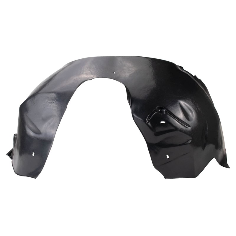 TRQ TRQ Front Left Inner Fender Liner Black Drivers Side