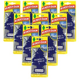 Wunderbaum 10x Sportfrische Original Air Freshener Air Freshener Fragrance Tree Vehicle Fragrance Pack of 1
