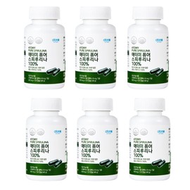 Atomy Spirulina Chlorophyll Spirulina Atopic Skin Health Spirulina Atomy 6pcs / 애터미 스피루리나 엽록소 스피룰리나 아토미 피부건강 스피리루나 에터미 6개