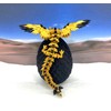 Crystal Winged Dragon with Dragon Egg, 3D Printed Articulated Dragon