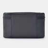 Muji 83525460 Nylon Pouch with Handle, Thin, Black, Approx. 8.1
