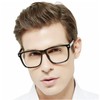 MARE AZZURO Extra Large Square Reading Glasses Men Oversized Readers