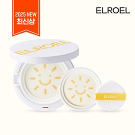 2025 Eloel Pangpang Big Sun Cushion S9 (1 main product + 1 refill) / 2025 엘로엘 팡팡 빅 선쿠션S9 본품1개+리필1개