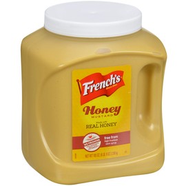 French's Honey Mustard, 105 oz - One 105 Ounce Container of Honey Mustard Dipping Sauce, Best for Use on Sandwiches, Burgers, Sides and More