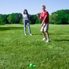 GOLFGEN | PGA Tour Tee-Up 3-Piece Set, Medium, Orange, Right