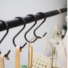 rod & knot S Hooks Made of Sturdy Metal -