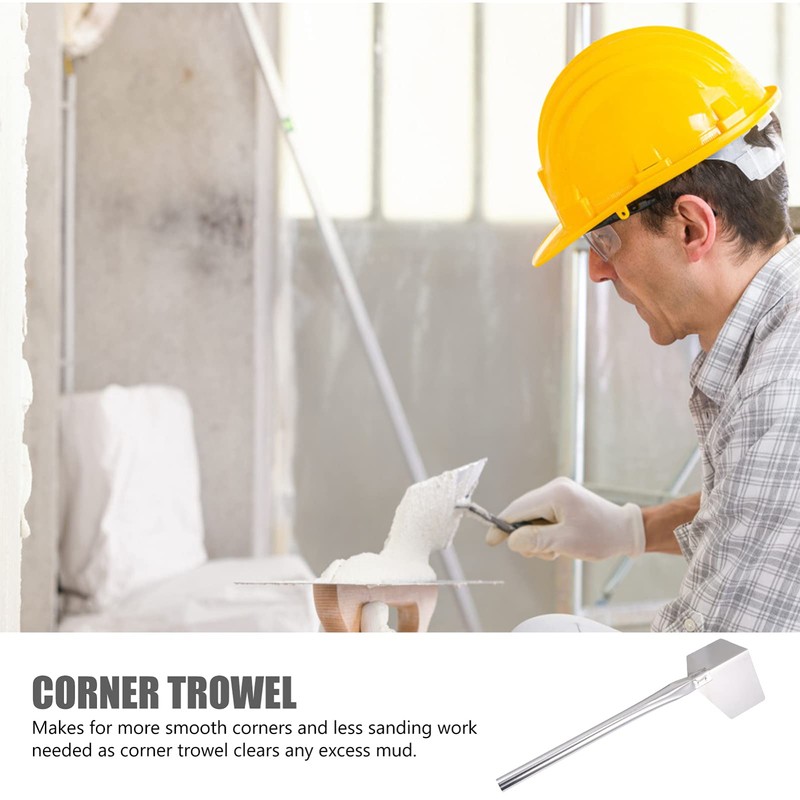 Angoily 6pcs External Corner Trowel Stainless Steel Outer Corner Tools