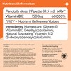 Nutravita Vitamin B12 Drops - 60ml - Vegan Vitamin B