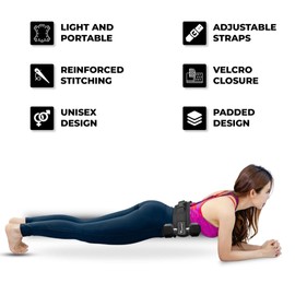 YAGHZU Hip Thrust Belt for Dumbbells - Adjustable Exercise Glute Bridge & Booty Boost Belt for Hip Thrusts, Glute Trainer Dumbbell Strap for Home & Gym Workouts