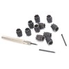 Eacam 13Pcs Spot Weld Cutter Set 3/8in Cut Welding Tool