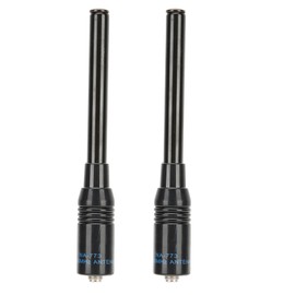 NA773 High Quality ABS Radio Dual Frequency SMAF Antenna Flexible Telescopic Supplies