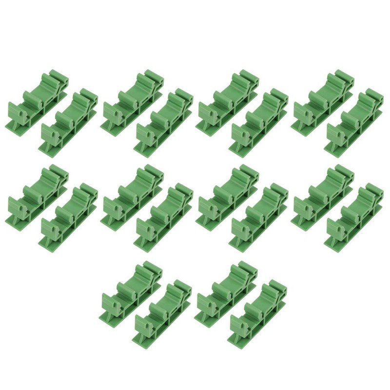Astibym Circuit Board Mount Mounting Bracket DIN Rail Adapter PCB