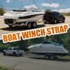 KONON Boat Trailer Winch Strap 2" x 20' with Safety