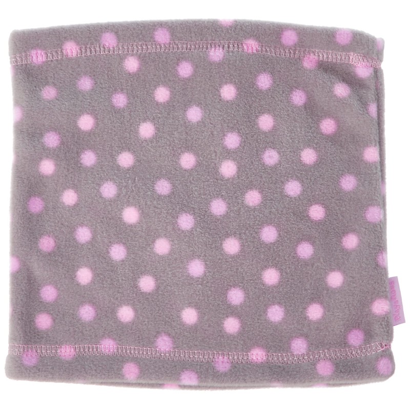 Playshoes Unisex Children's Fleece Tube Scarf Winter Scarf, dots