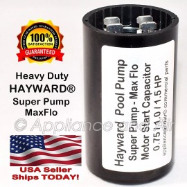 Hayward Start Capacitor for Super Pump, MaxFlo .75 / 1.0 / 1.5 HP, SHIPS TODAY!