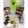 RotoMetals Zinc Sheet Sample Pack for Counter Tops, Table Tops