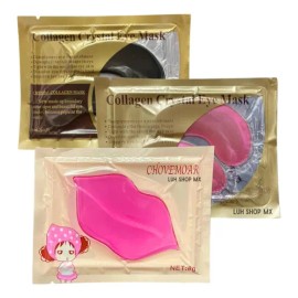 Mix 10 Parches Colágeno Ojos + Labios. Mascarilla Hidrogel