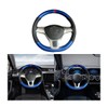 JNNJ DIY Steering Wheel Covers, Universal Leather DIY Hand Sewing