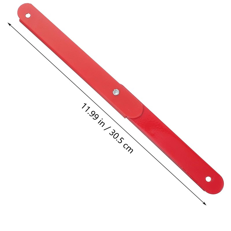 2Pcs Aluminum Alloy Step Ladder Hinge Replacement, red attic Ladder