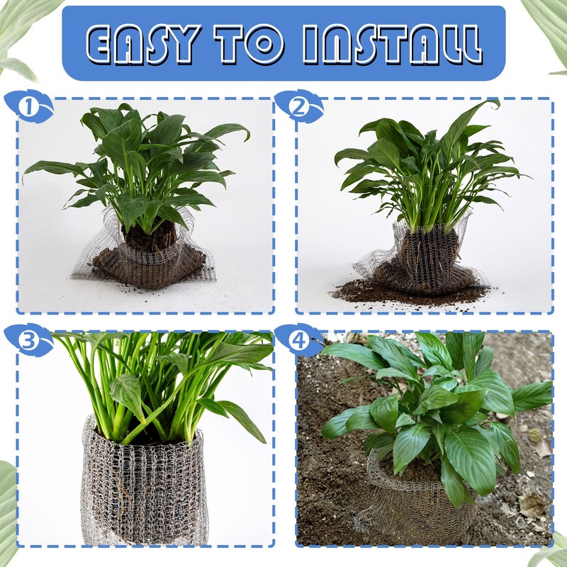 Root Guard Gopher Proof Wire Basket Mole and Vole Mesh