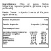Chia En Polvo - Go3b - 60 Cápsulas - Suplemento