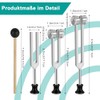 POFIBO POFIBO Stimmgabel Set (128Hz/256Hz/512Hz) Neurologische Stimmgabel - Stimmgabel fr