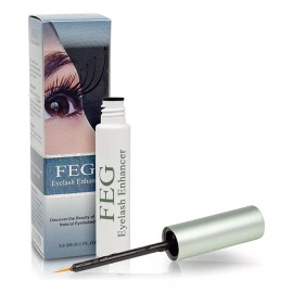 FEG Suero Crecimiento De Pestañas Alargador  100% Natural 3 Ml