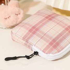 Bolsa De Almacenamiento De Toallas Sanitarias Feme Bolsa simple for almacenamiento de toallas sanitarias de gran capacidad(Pink)