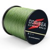(100m/109Yards 23kg/0.36mm) - Dorisea Extreme Braid 100% Pe Multi-Colour(Fluorescent Green