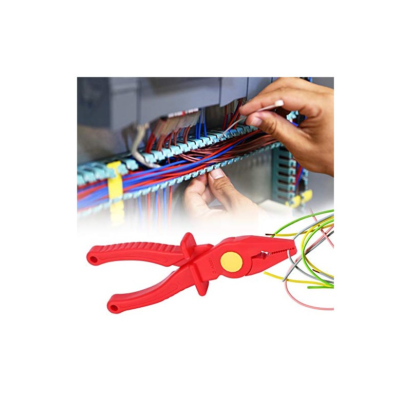 Tgoon Pinza Alicates para Plstico Alicates Aislados 1000V Herramienta