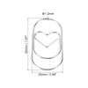 MECCANIXITY Paper Clip Heart-Shaped Cute Decorative Fun Clips Bookmarks 2