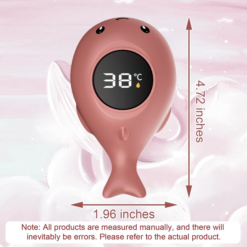 Baby bath thermometer, baby bath temperature measurement LED water thermometer,