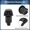 INFINAUTO Front Windscreen Washer Nozzle with 2 Gaskets, 1.5 Meters