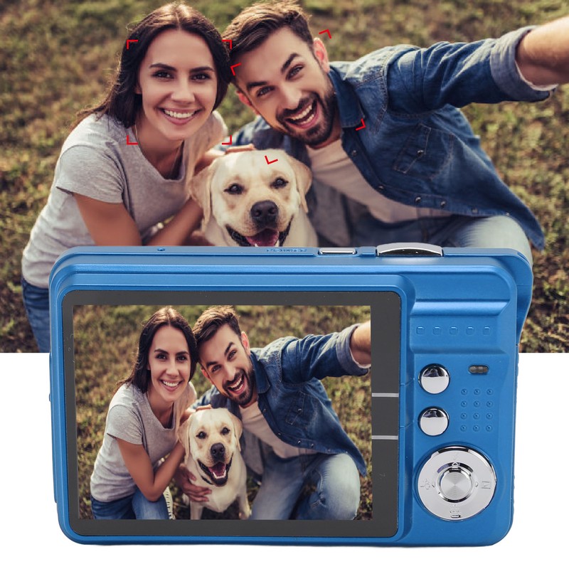 4K Digital Camera 48MP HD 2.7 Inch Screen 8X Zoom