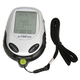 Multifunctional Electronic Dial Digital LCD Altimeter Compass Barometer Weather Forecast Clock Calendar with Backlight