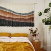 Flber Macrame Wall Hanging Macrame Wall Decor Large-Scale Tie-Dye Tapestry