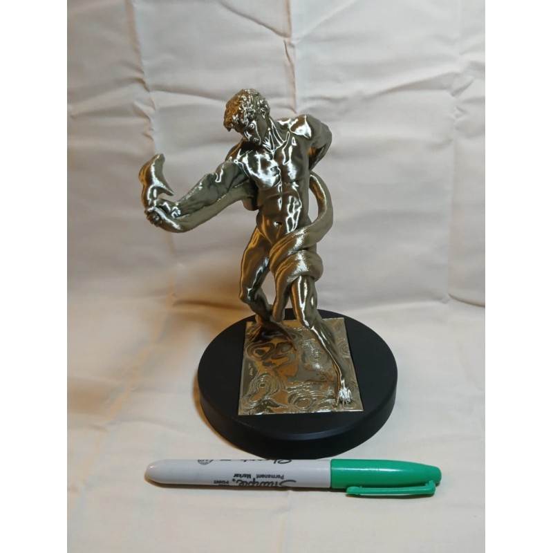 Frederic Leighton Classical Sculpture Athlete Wrestling A Python ( 7