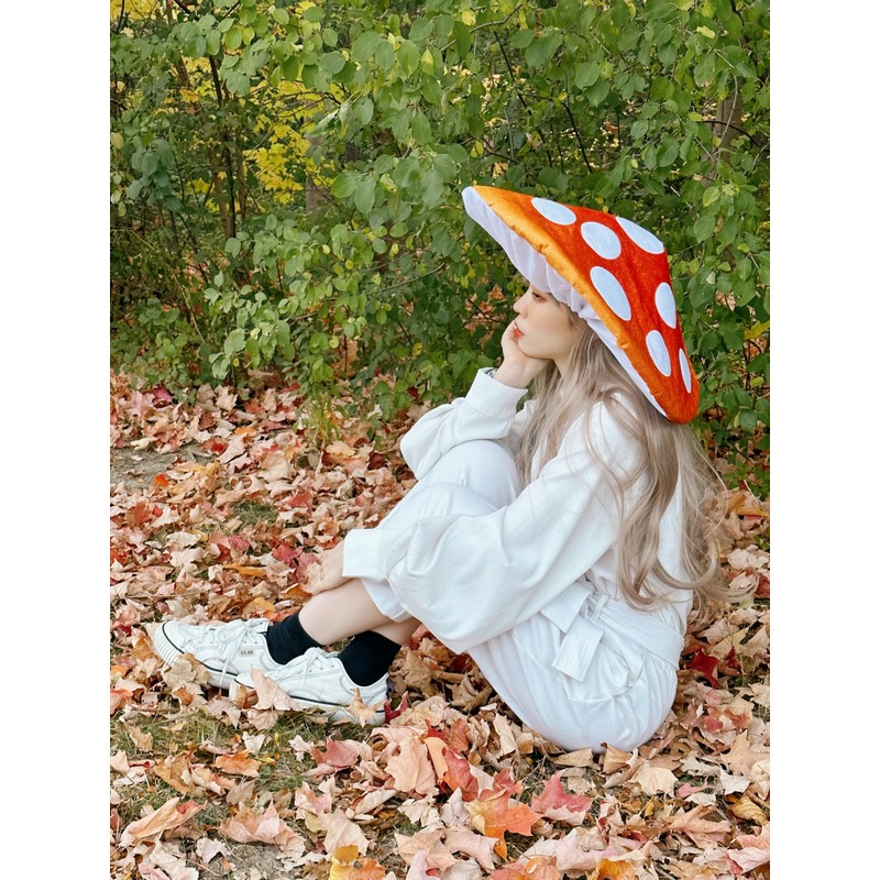 Dreamstall Mushroom Hat Costume Cosplay Accessory Party Hat Cap, Oversized