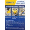 Zipbolt 40.280 Universal Drill Guide Handrail Railbolt Installation Jig with