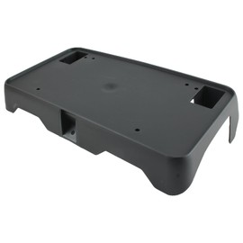 GoaMotors Front License Plate Bracket 23354526 w/Screws Compatible with Chevy Silverado 1500 2016-2019, Front Bumper License Plate Holder Mounting Cover, Front License Plate Tag Bracket Holder