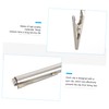 TEHAUX 1set Telescopic Alligator Clips Durable Clamps for Cards Signs
