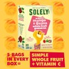 SOLELY Organic Fruit Gummies Variety Pack, Mango, Orange, Guaba, and